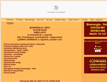 Tablet Screenshot of bioenergijasrbija.com